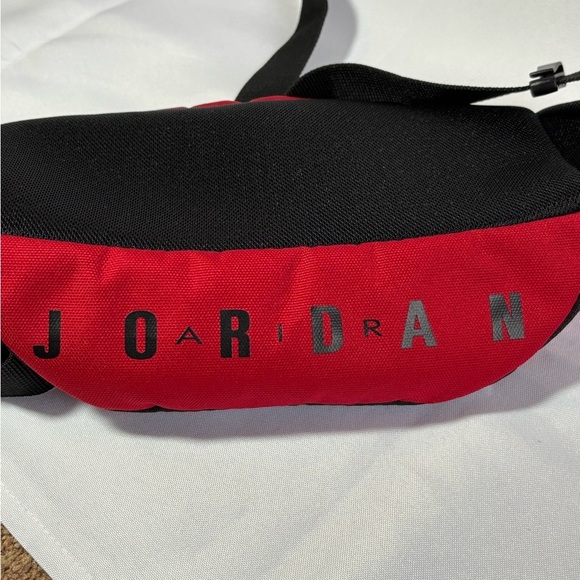 NIKE JORDAN Red Waist Bag RED 0092-R78 Fanny Bag Belt Bag - Picture 5 of 7